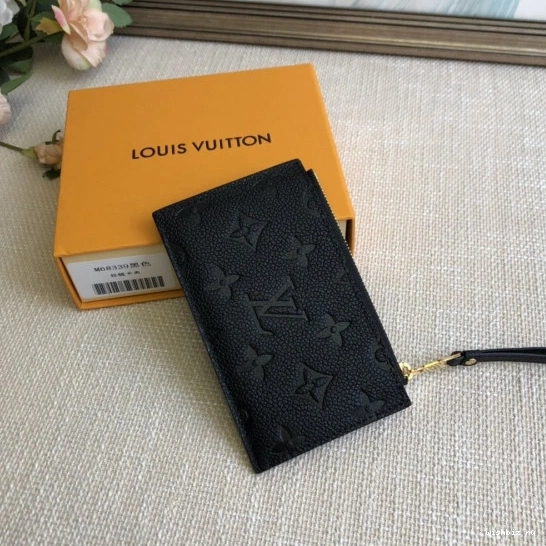 WIS HOLDER CARD ZIPPED VUITTON LOUIS 0917
